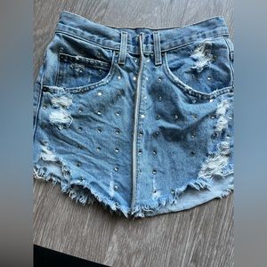 LF/Carmar denim skirt size26